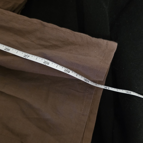 Faithfull The Brand Fabiolla Dress Mini Puff Sleeve Cinched Brown Fall Size 4 - Picture 7 of 10